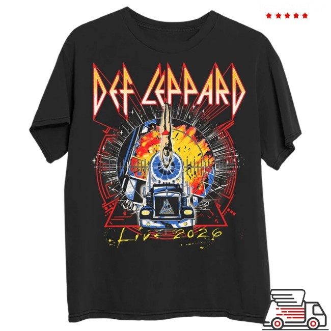 Official Def Leppard Merch Wacken, DE 2026 Event Tee