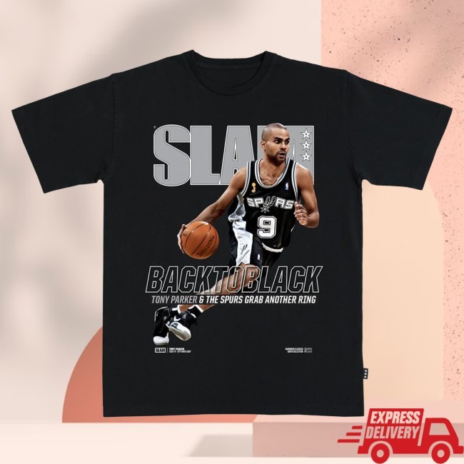SLAM Hardwood Classics Cover Tee - Tony Parker (SLAM 111)