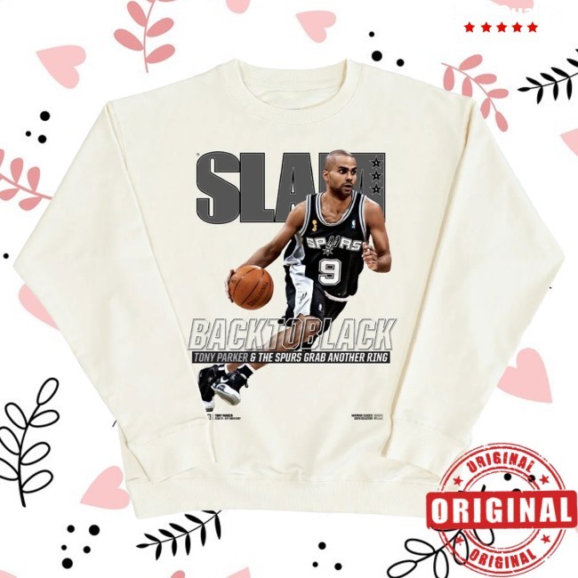 SLAM Hardwood Classics Crewneck - Tony Parker (SLAM 111)