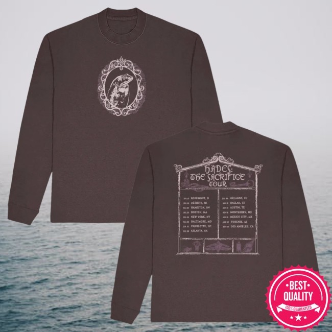 Official Melanie Martinez Merch Toady Hades Tour brown longsleeve (US Only)