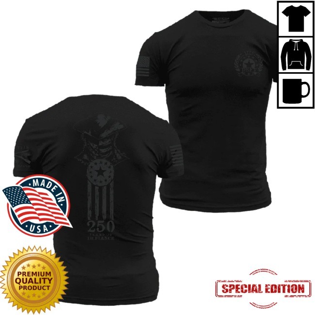 Official Grunt Style Merch Blackout Defy T-Shirt - Black