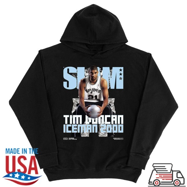 SLAM Hardwood Classics Cover Hoodie - Tim Duncan (SLAM 47)