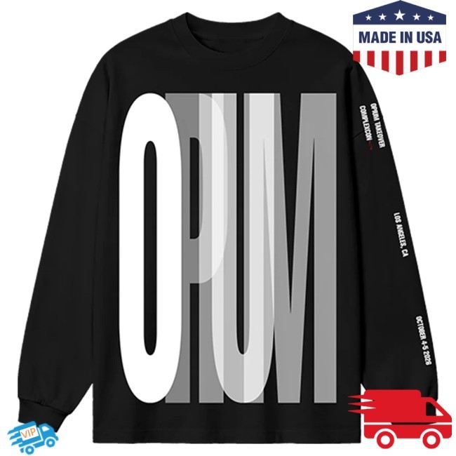Official Playboi Carti Merch Opium 00 Long Sleeve Opium Merch